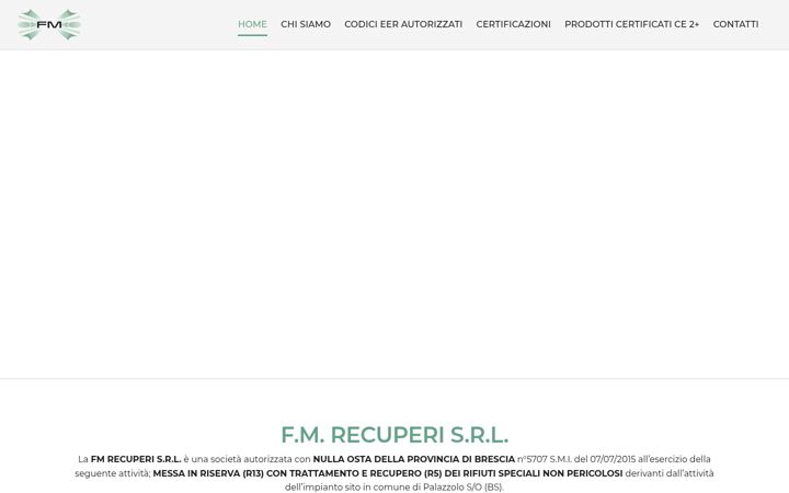 Skjermbilde av fmrecuperi.it