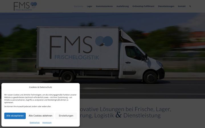 Screenshot of fms-logistik.at