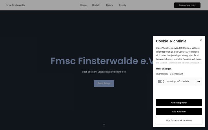 Képernyőkép: fmsc-finsterwalde.de