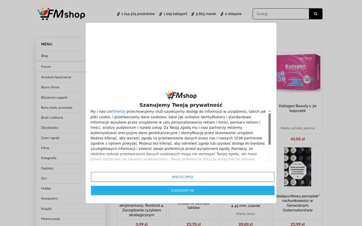 Screenshot of fmshop.pl