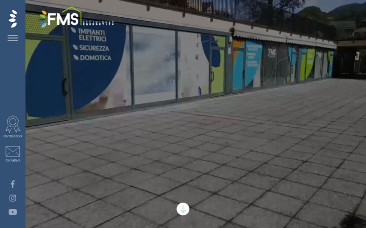 Kuvakaappaus sivustosta fmsimpianti.it