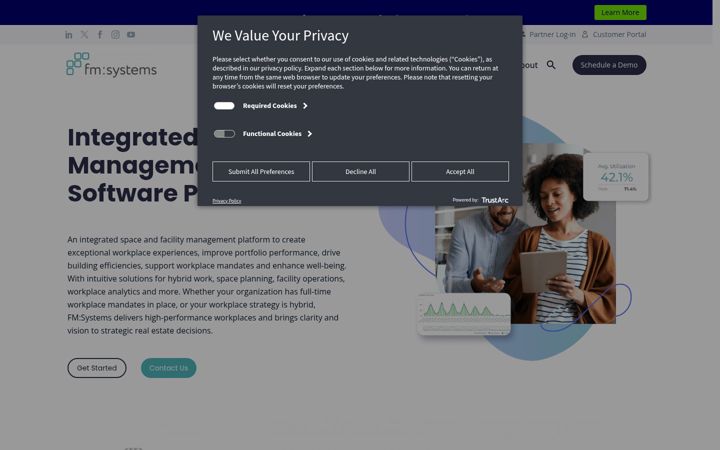 Screenshot of fmsystems.com