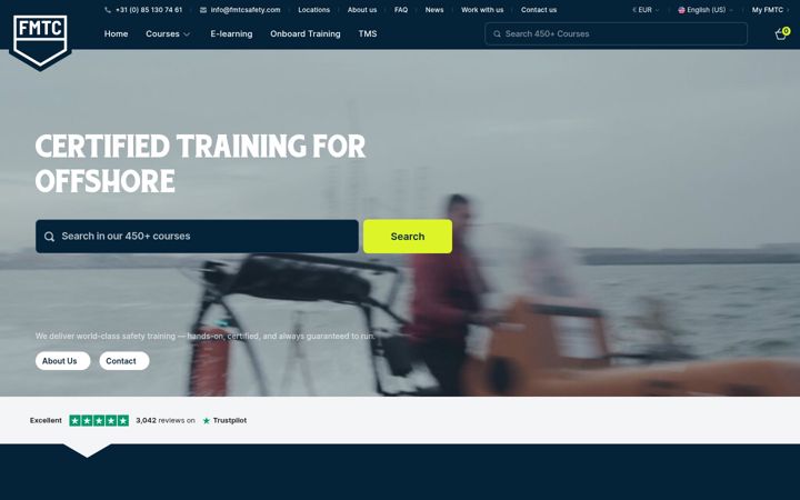 Screenshot of fmtcsafety.com