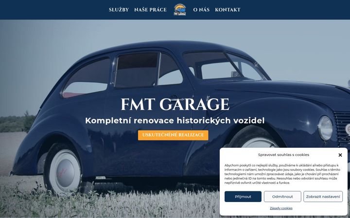 Screenshot of fmtgarage.cz