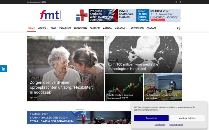 Screenshot of fmtgezondheidszorg.nl