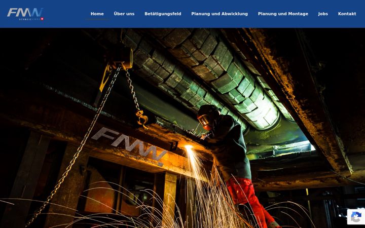 Screenshot of fmw-technik.ch