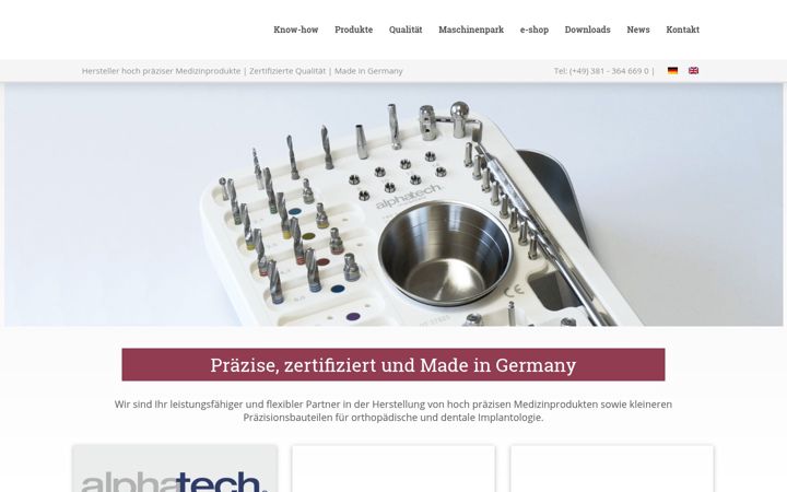 Képernyőkép: fmz-gmbh.de