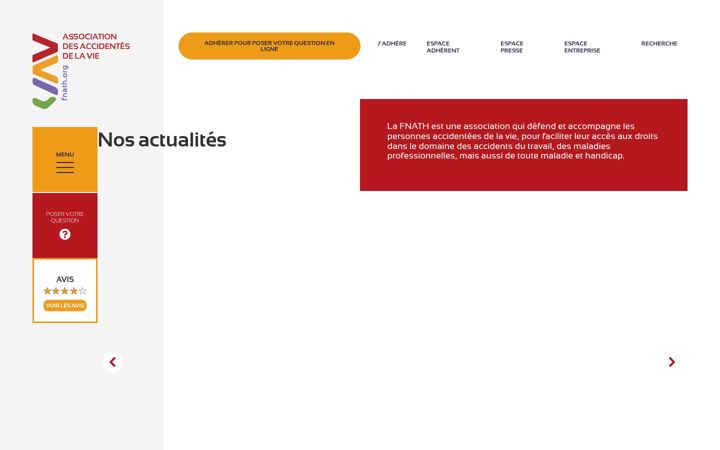 Screenshot of fnath.org