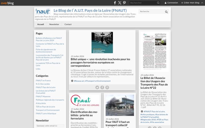 Screenshot of fnaut-paysdelaloire.org