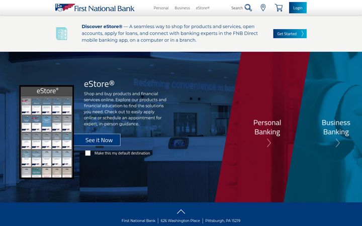Screenshot of fnb-online.com