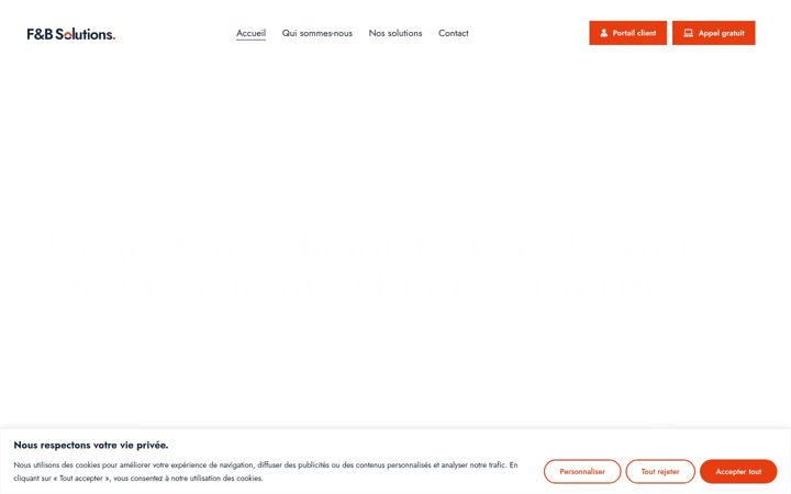 Screenshot of fnbsolutions.ch