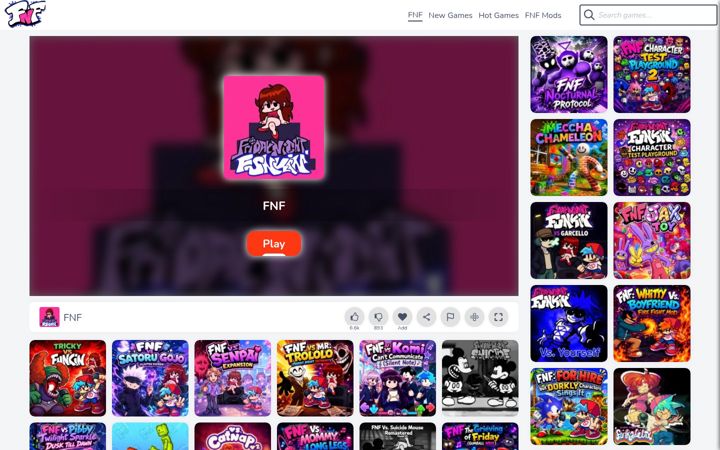 Screenshot of fnf-2.io