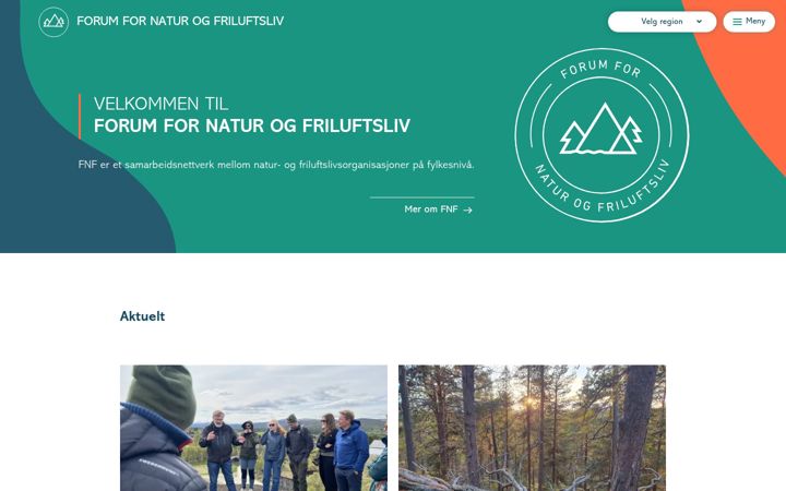 Skärmbild av fnf-nett.no