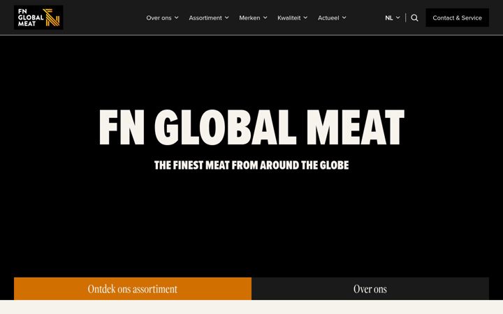 Screenshot of fnglobalmeat.com