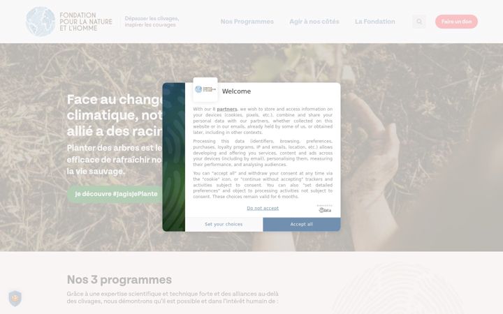 Screenshot of fnh.org