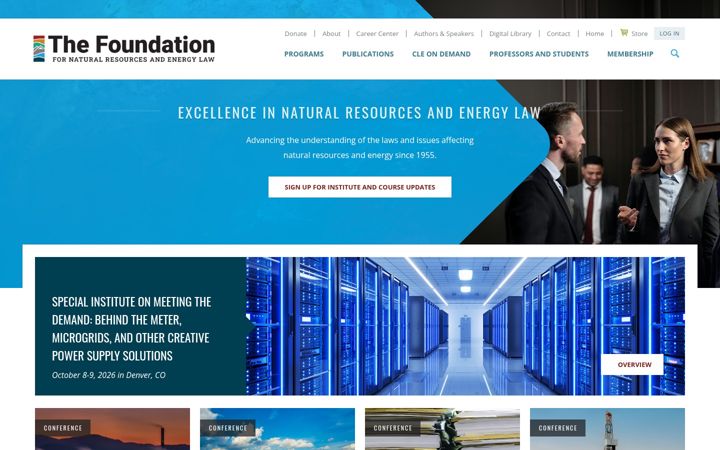 Screenshot of fnrel.org