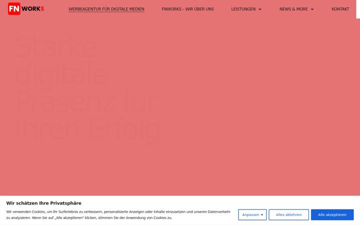 Screenshot of fnworks.de