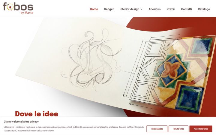 Screenshot of foboscreativelab.it