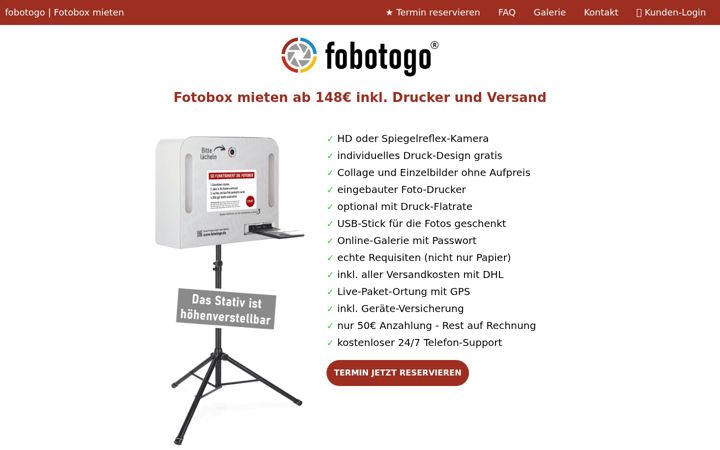 Screenshot of fobotogo.de