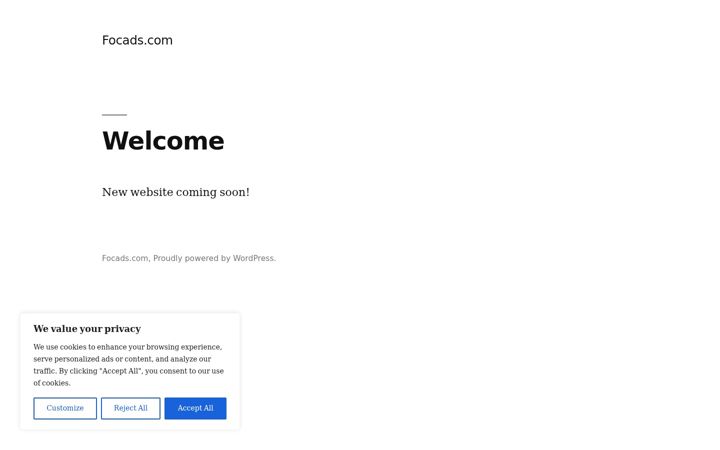 Screenshot of focads.com