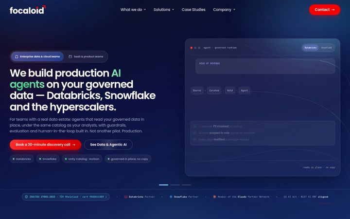 Screenshot of focaloid.com