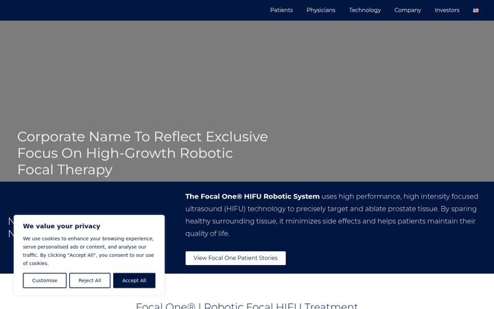 Screenshot of focalone.com