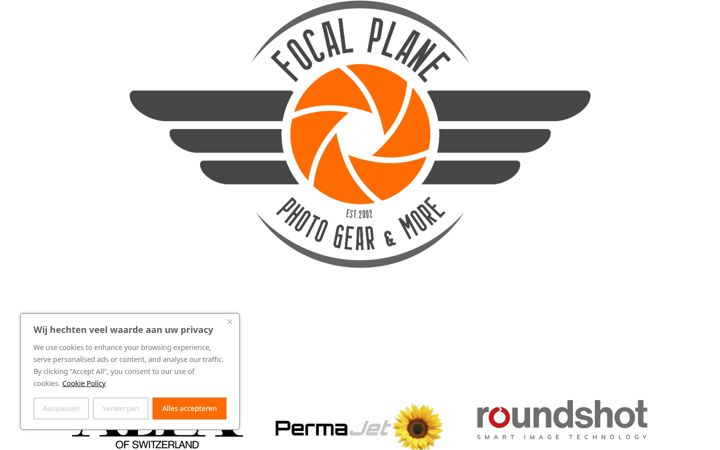 Screenshot of focalplane.nl