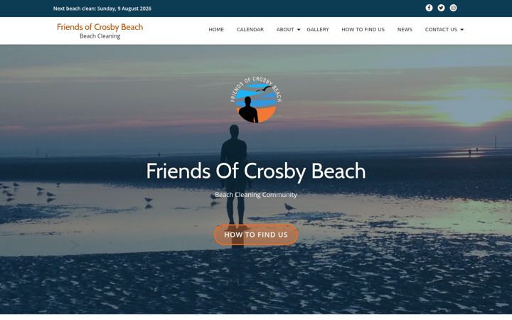 Screenshot of focb.org.uk
