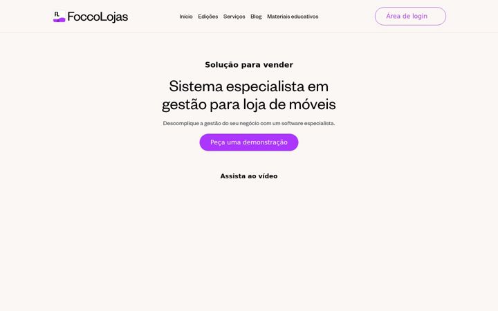 Екранна снимка на foccolojas.com.br