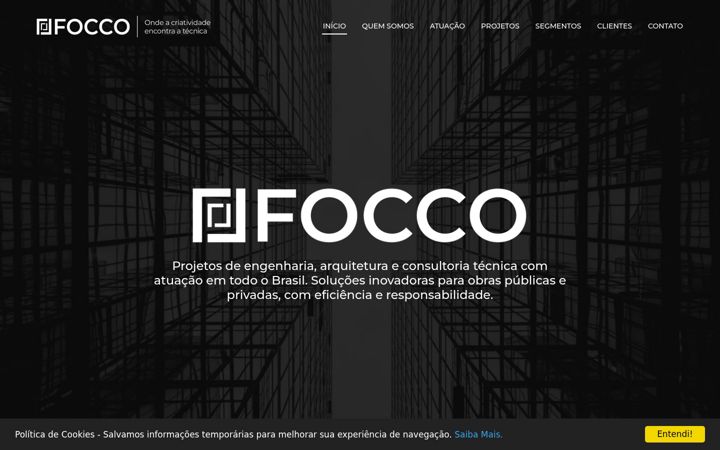 Екранна снимка на foccoprojetos.com.br