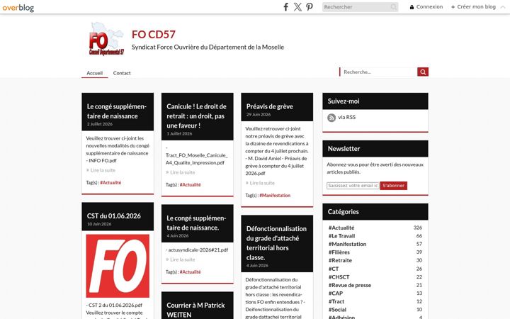 Screenshot of focg57.fr