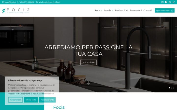 Screenshot του focis.it