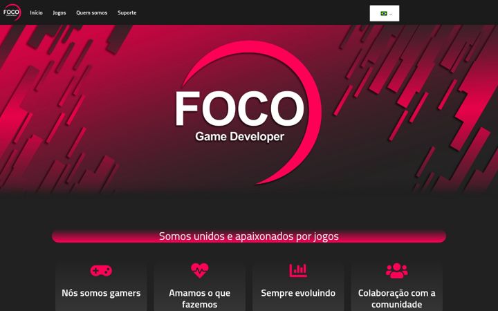 Screenshot of focogame.com