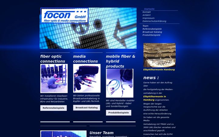 Screenshot of focon.de