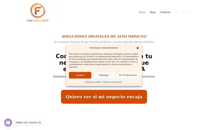 Screenshot of focproject.com