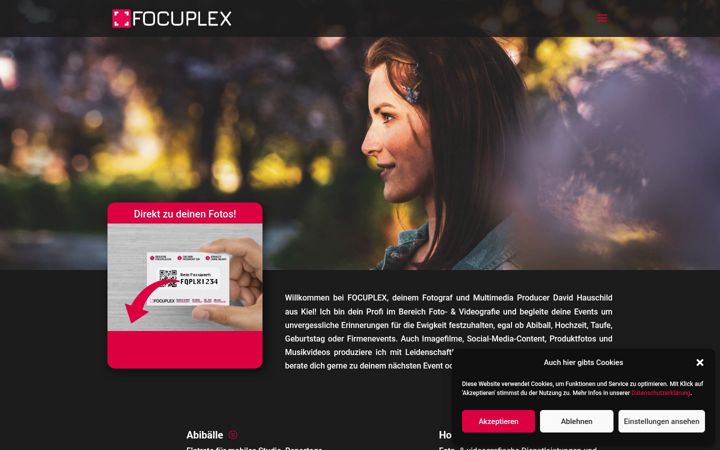 Screenshot of focuplex.de