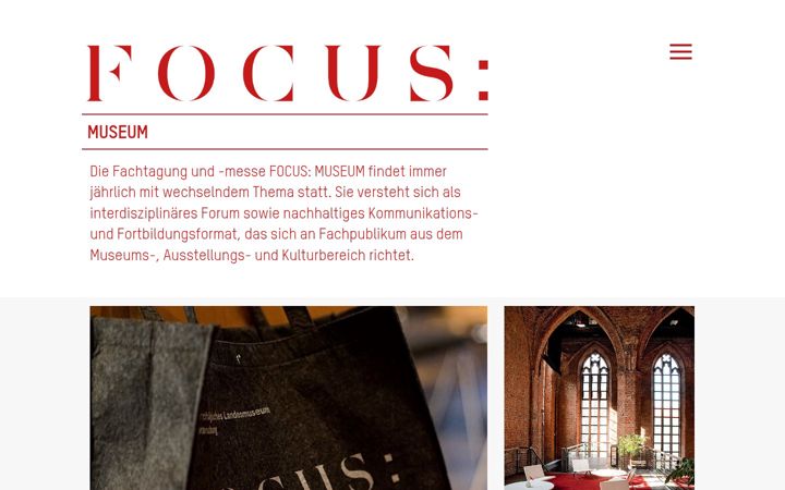 Screenshot of focus-museum.de