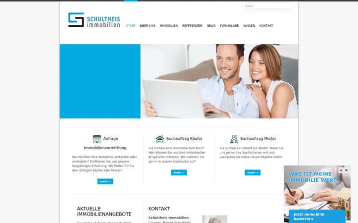 Screenshot of focus-schultheisimmobilien.de