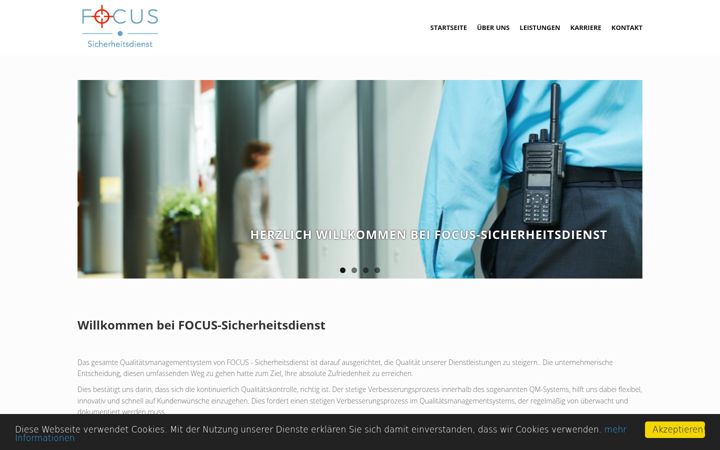 Screenshot of focus-sec.de