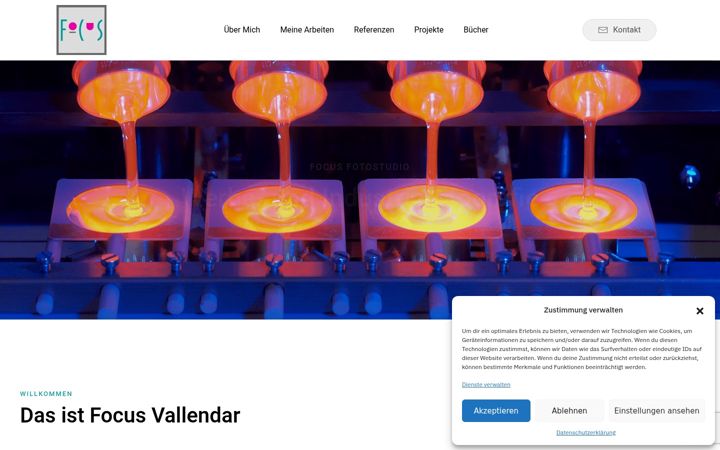 Screenshot von focus-vallendar.de