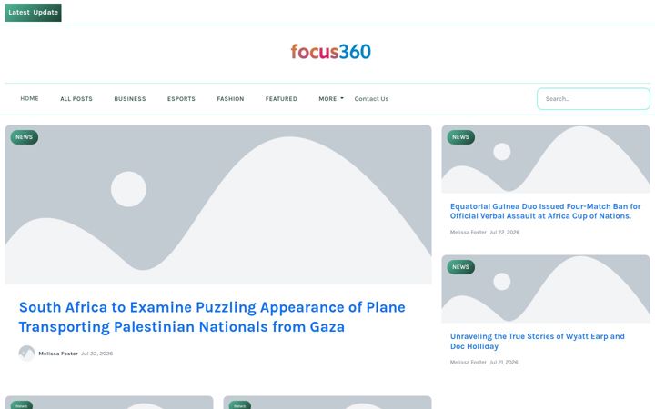 Screenshot of focus360blog.nl