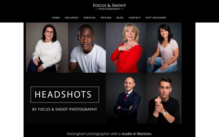 Screenshot of focusandshoot.com
