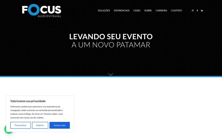 Screenshot of focusaudiovisual.com.br