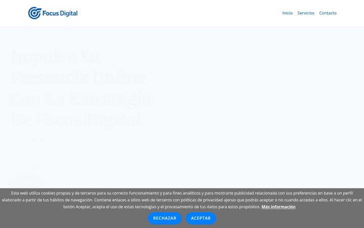 Screenshot of focusdigital.es