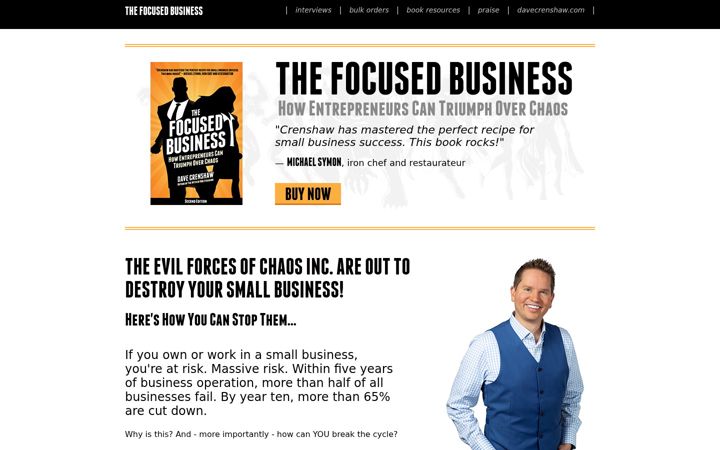 Screenshot ta' focusedbusiness.com