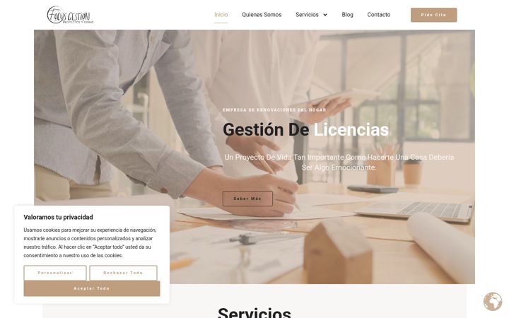 Screenshot ta' focusgp.es
