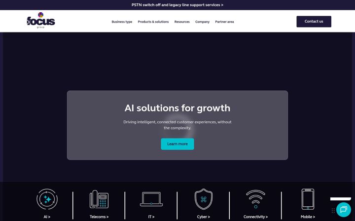 Screenshot of focusgroup.co.uk