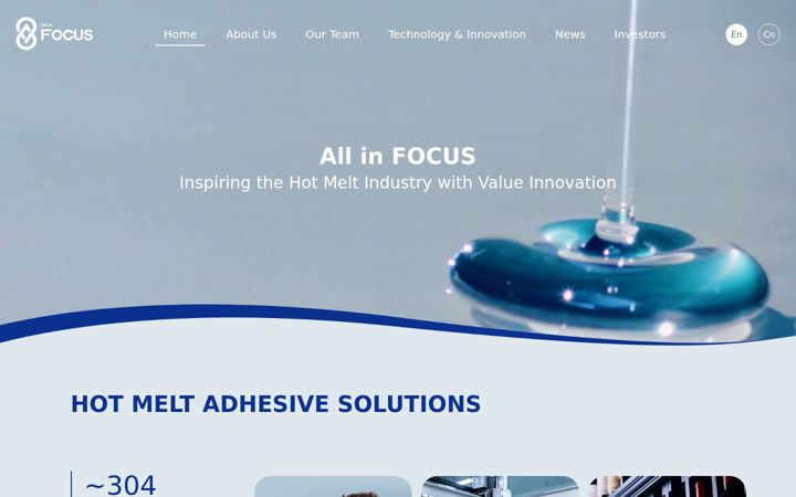 Screenshot of focushotmelt.com