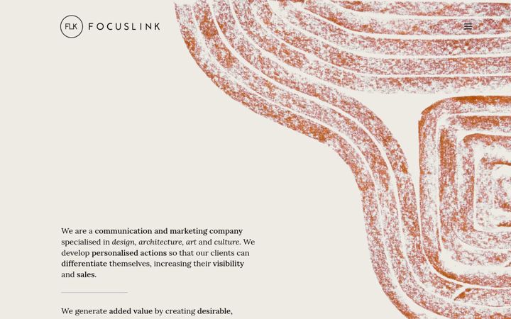 Screenshot ta' focuslink.es