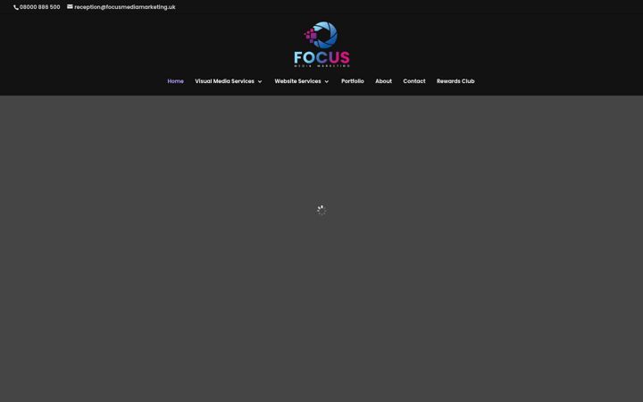 Screenshot of focusmediamarketing.uk